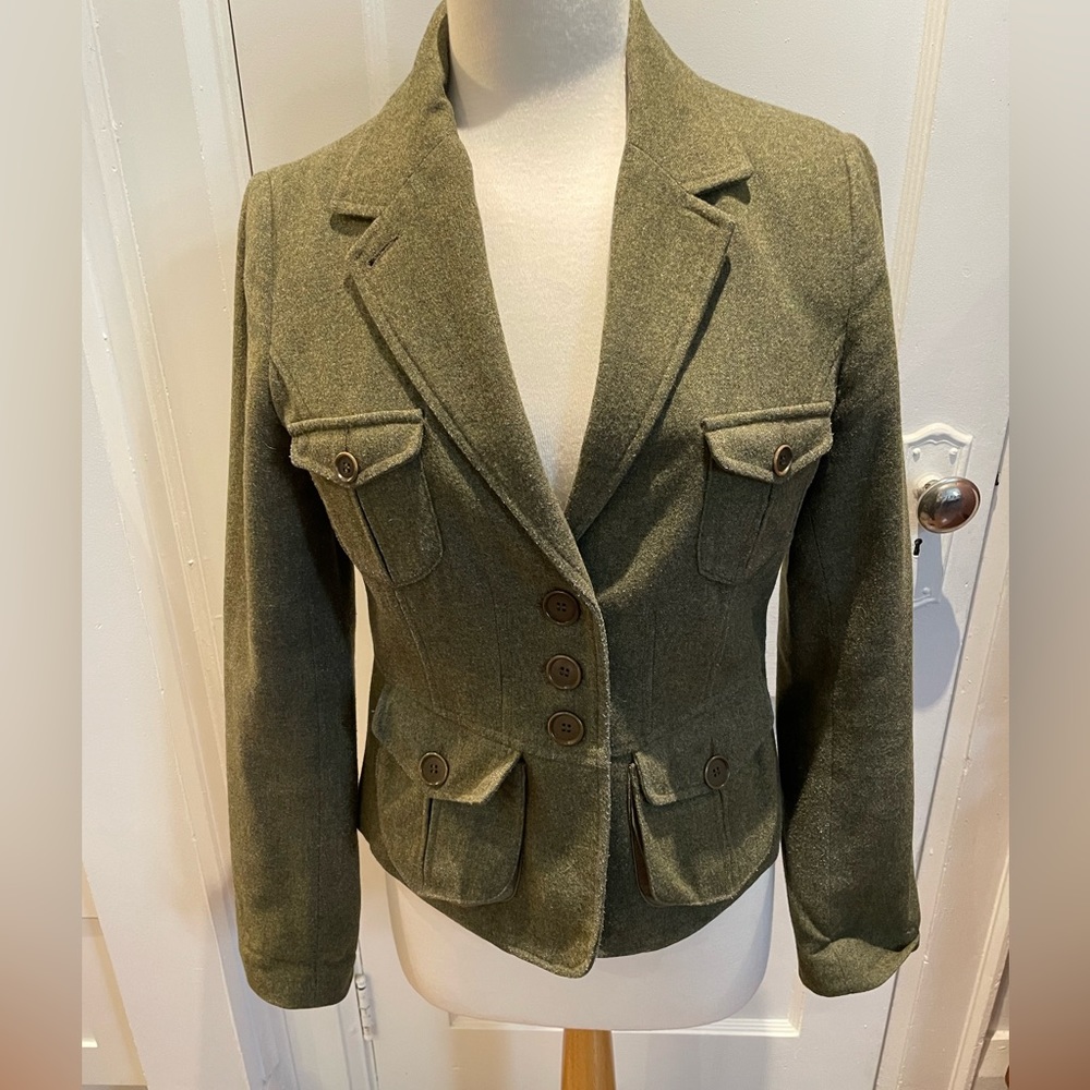 H&M Olive Green Blazer
